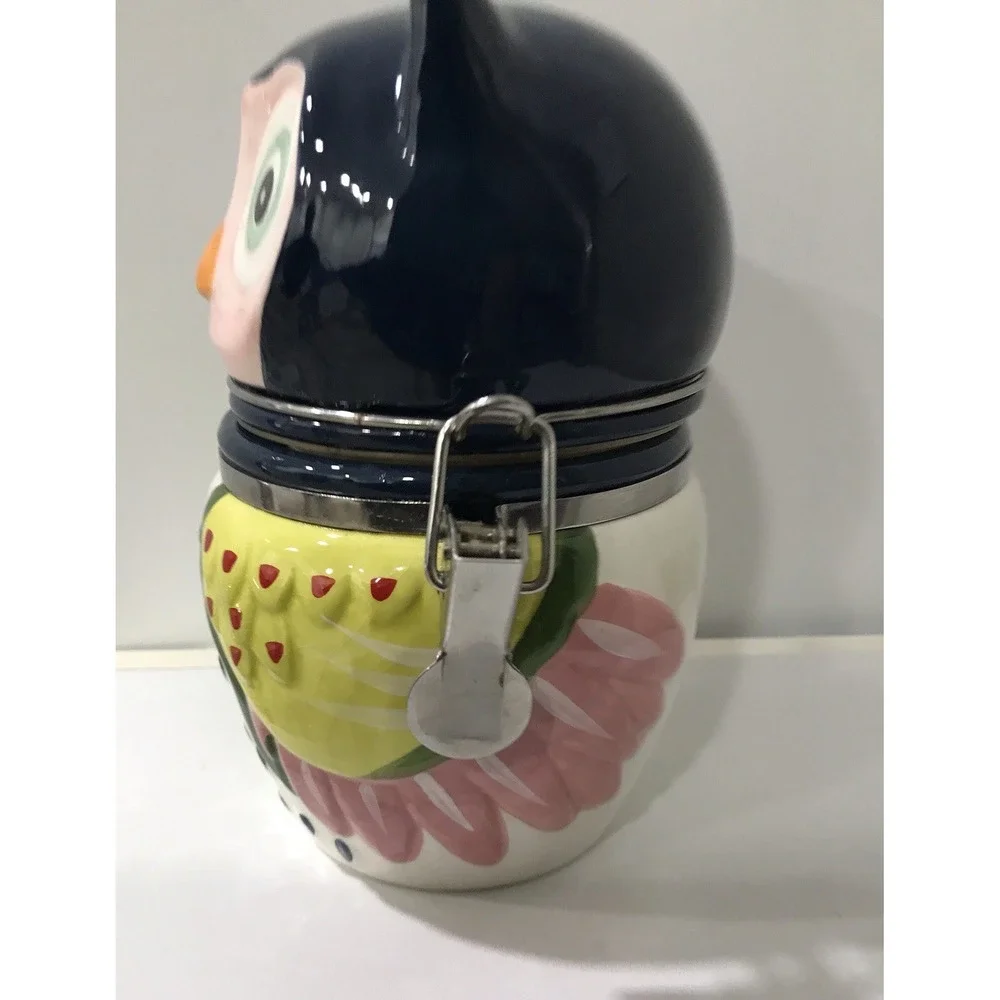 Boston Warehouse Trading Hinged Owl Storage Canister